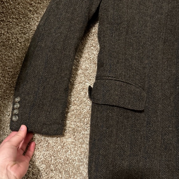 Redwood and Ross Brown 100% Wool Blazer - Picture 3 of 11